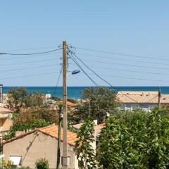 Appartement près de la plage, 2 chambres, balcon, parking privé, 5 pers, Saint Pierre la Mer - FR-1-229D-137