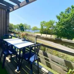 Les Terrasses du Lac piscine et vue Lac A4