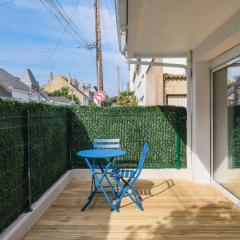 La Maritime - Vue port, 50 m de la plage de la baie