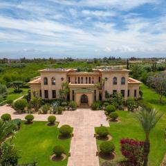 Golf mansion with Atlas mountain view