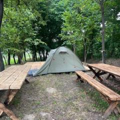 Tent with Lake access and Forest