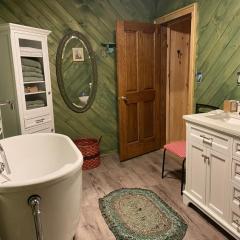 Secluded River Overlook Cabin on 160 acres.