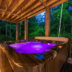 Creek Songs - Hot Tub, Sauna, Game Room, Three Decks, Fire Pit by the Creek - Blue Ridge, GA