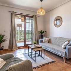 Casa Rexola con balcón para 7 viajeros con piscina comunitaria