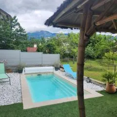 La maison Marilyne - T2 avec piscine privative
