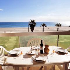 Canet-en-Roussillon - T2 lumineux pour 4 pers, terrasse, parking privé, plage à 50m - FR-1-794-114