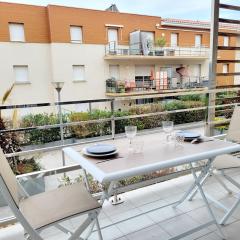 Beau T2 Moderne avec Piscine, Garage, Proche Mer - Canet-en-Roussillon - FR-1-794-132