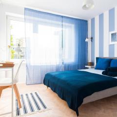 Przyleśny apartament przy dworcu z miejscem postojowym