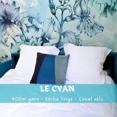 400m gare&centre ville, sèche linge, local vélo