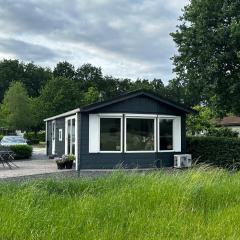 Luxe chalet met uniek vrij uitzicht op rustig park in Papenvoort DRENTHE