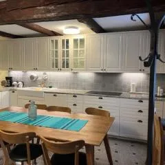 Apartment in 1700s building