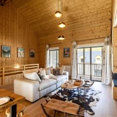 Lodge neuf avec grande terrasse et équipement haut de gamme - FR-1-401-292