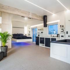 Athenian Noir Blanc Penthouse - Breathtaking view - City Center