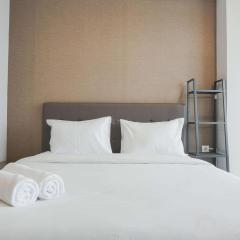 Stunning and Good Location Studio at Menteng Park Apartment By Travelio