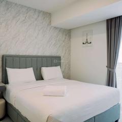 Homey and Warm Studio at West Vista Apartment By Travelio