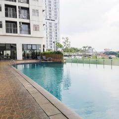 Comfort and Nice 2BR at Serpong Greenview Apartment By Travelio