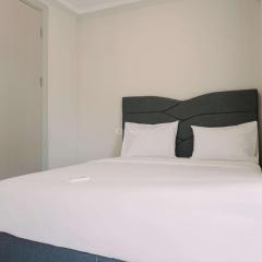 Minimalist and Comfort 1BR Menara Jakarta Kemayoran Apartment By Travelio
