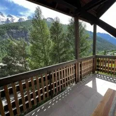 Appartement lumineux, grand balcon, vue sur La Meije