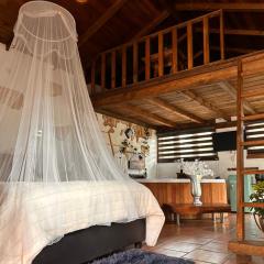 Cabaña jacuzzi Huasca