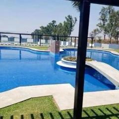 bonito departamento en yecapixtla con alberca