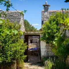 Romantic stone house and yard near stunning beach