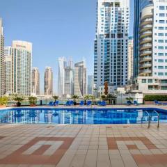 Very Convenient Apartment steps to Metro and Marina Mall Managed by SunnyHomes