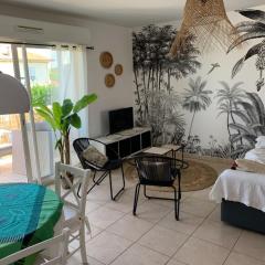 Charmant T2 climatisé à Biscarrosse Plage, à 2 min de la mer, avec balcon et parking inclus - FR-1-319-392