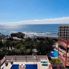 Coqueto estudio con vista al mar