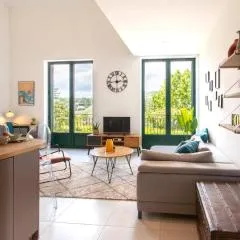 C12 - 2 BDR Duplex in Mougins - 2 Parking spaces, AC, Balcony & Pool