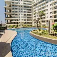 Homey and Cozy 2BR at Gateway Pasteur Apartment By Travelio