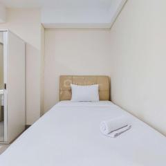 Comfort and Homey Studio Apartment at B Residence By Travelio