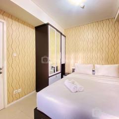 Cozy Living 1BR Apartment at Parahyangan Residence By Travelio