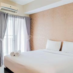 Homey and Comfort Stay Studio Atria Residences Gading Serpong Apartment By Travelio