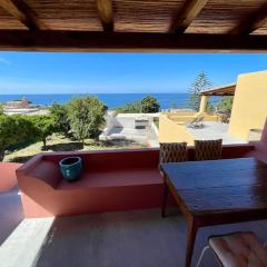 Casa Nica, giardino e vista mare