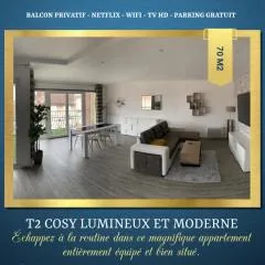 T2 Cosy - 70m2 au Coeur de ville
