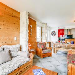 Résidence Le Bec Rouge - Appartement de charme 3 pièces 8 personnes à Tignes au pied des pistes et proche des commerces dans le quartier du Lac. Vue impr MAE-1681