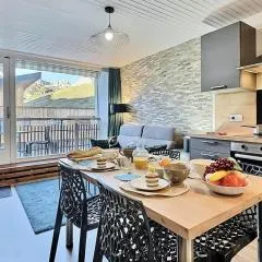 Résidence Les Hauts Lieux - Joli studio cabine 4 personnes à Tignes au pied des commerces et proche des pistes,avec vue imprenable sur le lac et le glacier MAE-2634