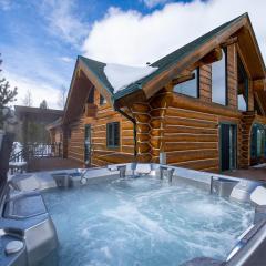 Miles Behind Log Cabin