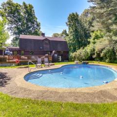 Spacious East Haddam Retreat with Private Pool!
