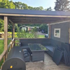 Chalet bij Lente van Drenthe nabij meer