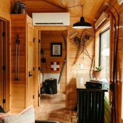 The Ski Haus A Montana Tiny Cabin Forest Retreat