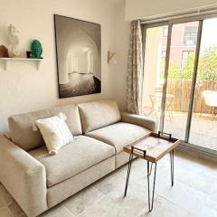 Studio centre ville- Grand balcon-Meublé BoConcept