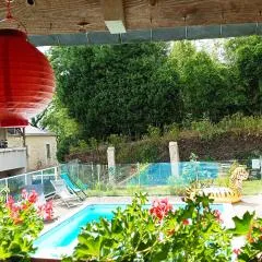 Studio cosy Piscine Rocherfort en Terre Centre