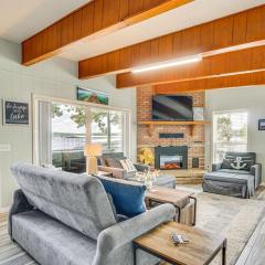 Game Room and Dock Waterfront Osage Beach Home!