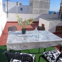 Casa Gardenia centro historico a 200m de la playa sólo familias