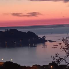 A Barraca. Casa con jardín y vistas a la ría