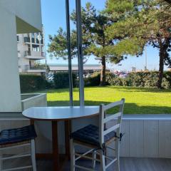Studio vue port, Arcachon, piscine, wifi