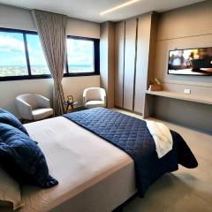 Flat de Luxo com Quarto Privativo 22º Andar no Vertigo