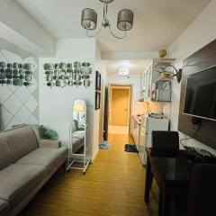 Near Mc kinley BGC 1 bedroom with balcony Neflix