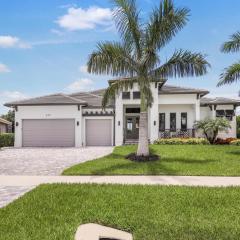 Modern Home with pool and steps to beach, food and fun